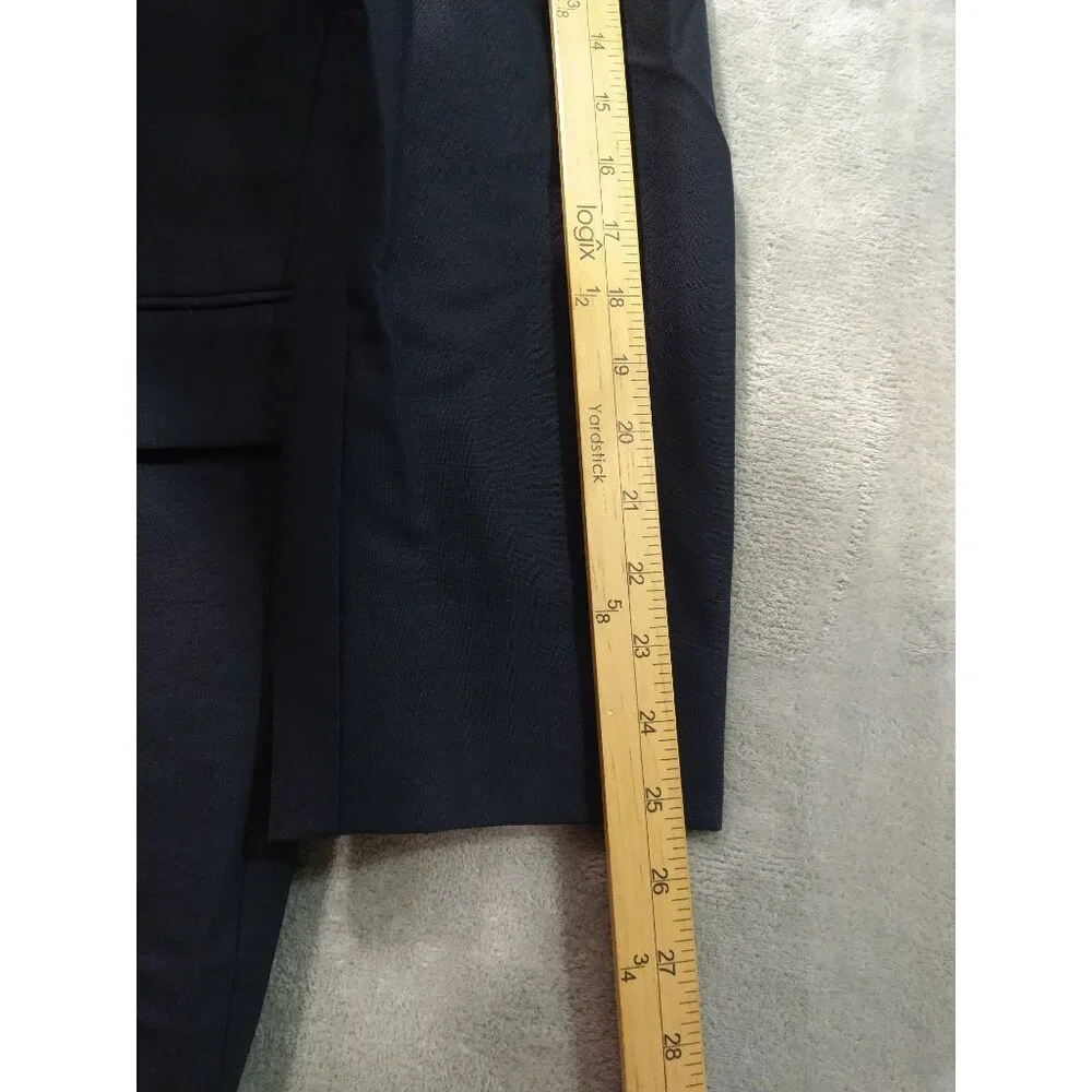 Brooks Brothers Blazer Mens 42R Blue Wool Sport Coat Stretch Suit Jacket 346
